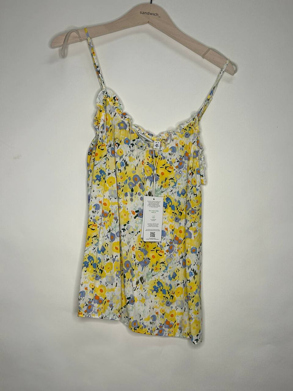 Mouwloze topjes – Vila – Maat 38 – Geel