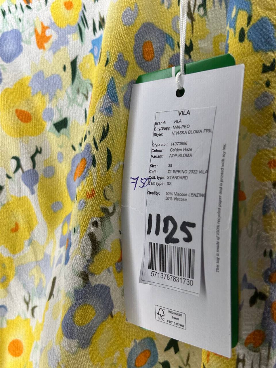 Mouwloze topjes – Vila – Maat 38 – Geel