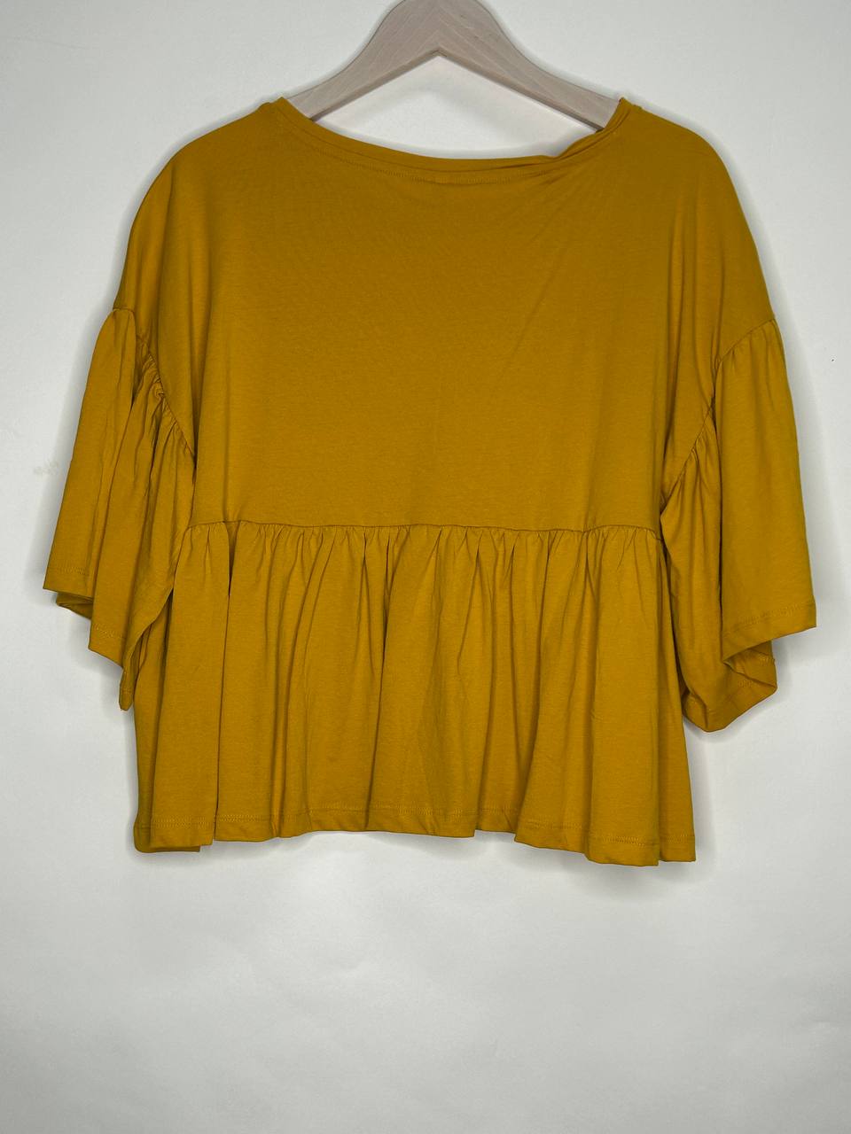 Topjes & Shirts – Only – Maat M – Geel