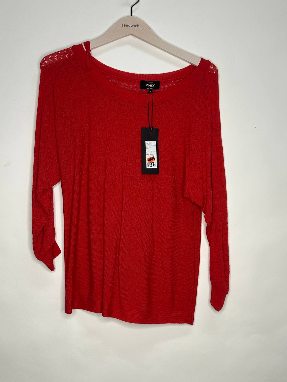 Sweaters – Only – Maat M – Rood