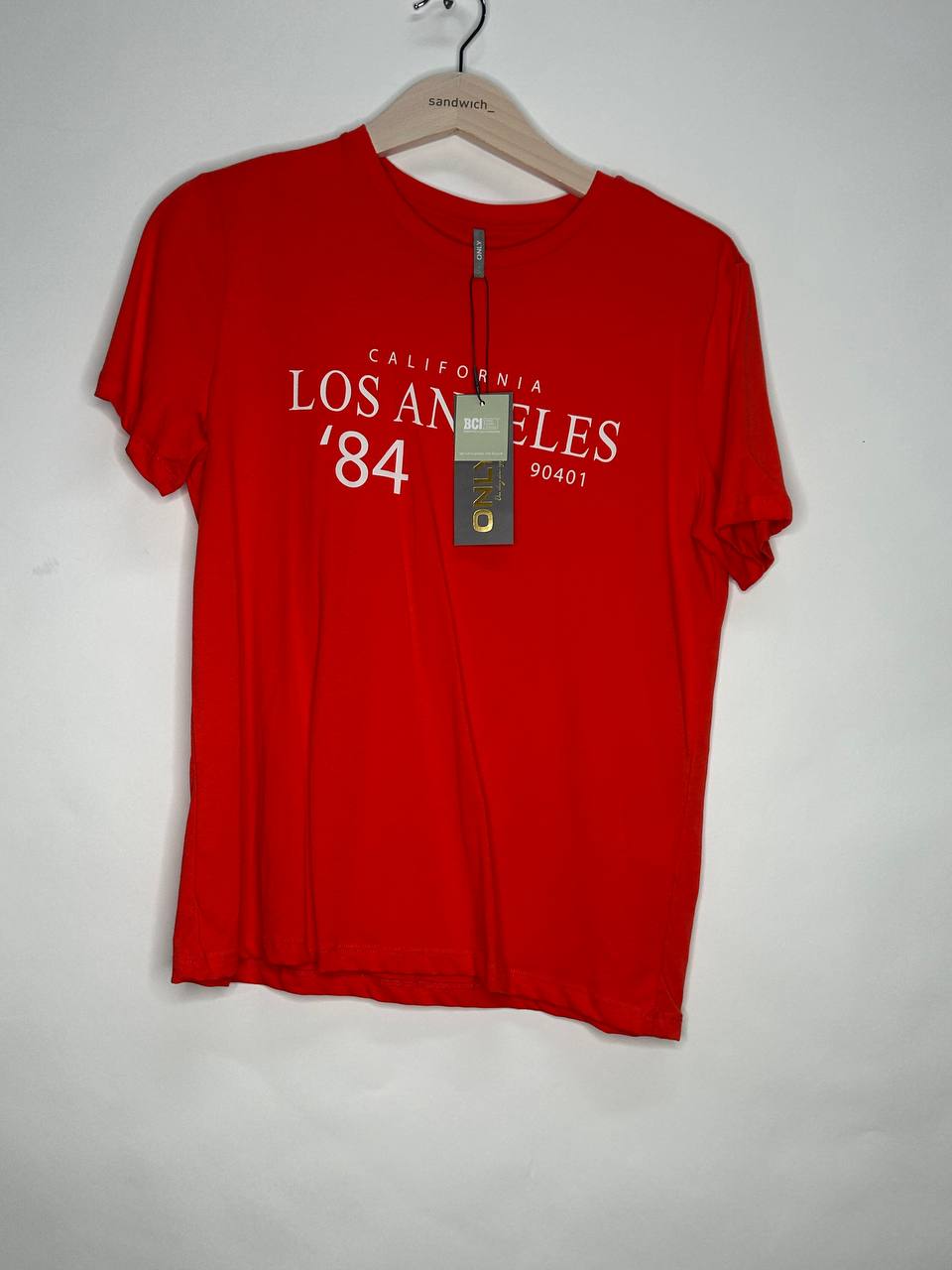 T-Shirts – Only – Maat M – Rood