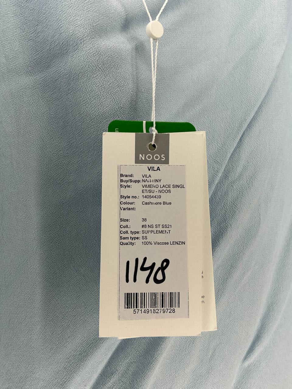 Mouwloze topjes – Vila – Maat 38 – Blauw