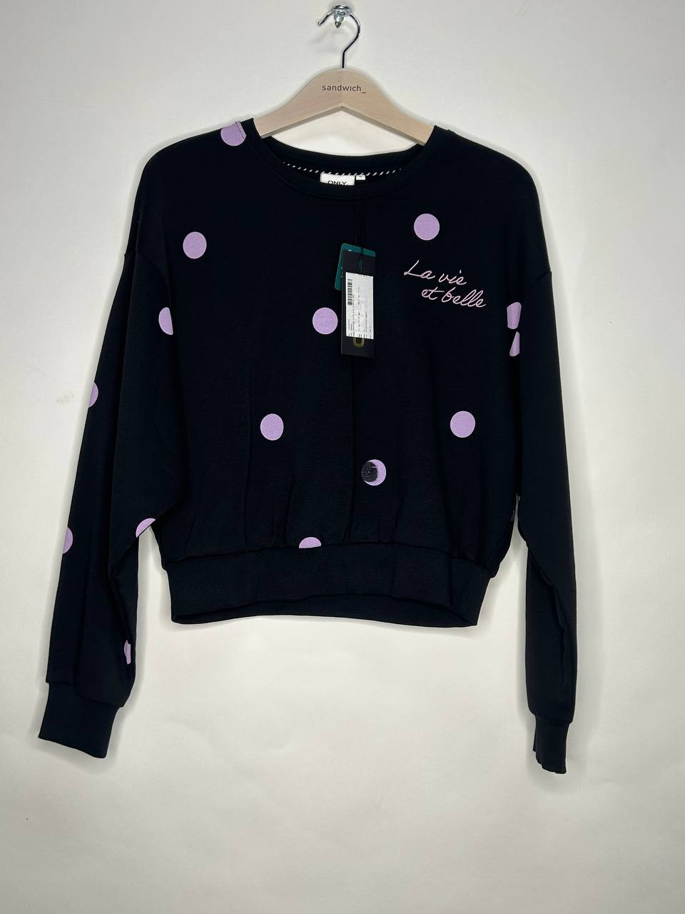 Hoodies & Sweatshirts – Only – Maat M – Zwart