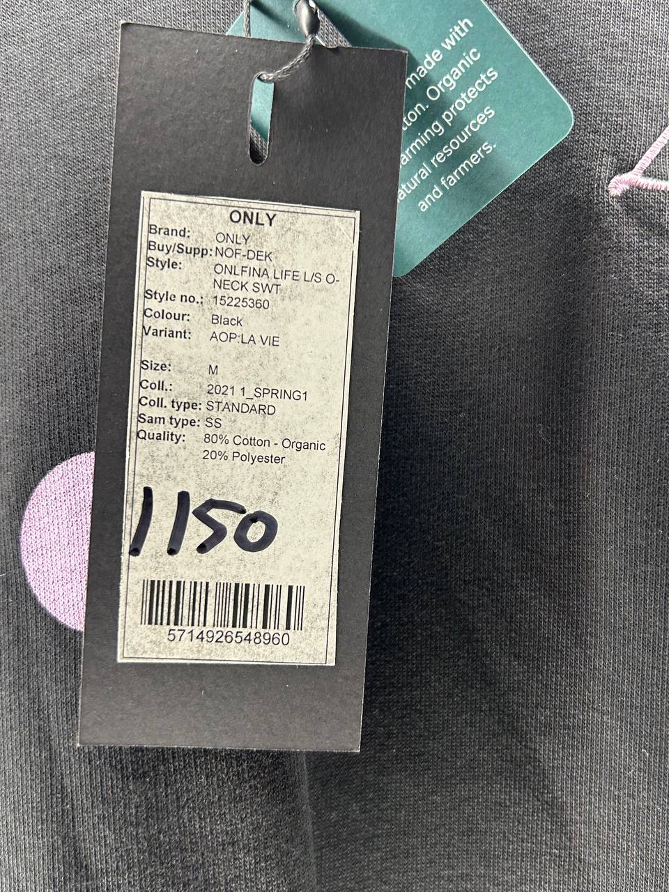 Hoodies & Sweatshirts – Only – Maat M – Zwart