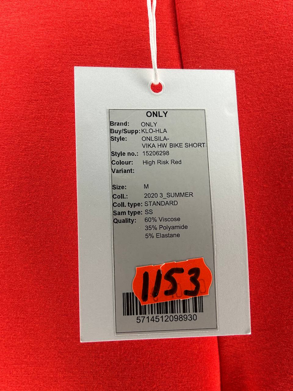 Korte broeken – Only – Maat M – Rood