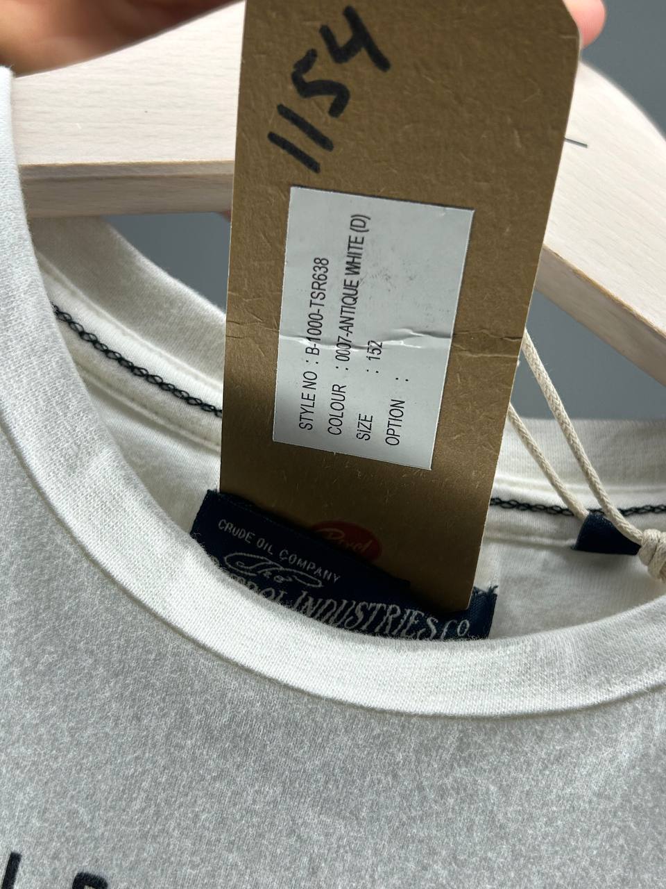 T-Shirts – Crude Oil Company – Maat 152 – Wit