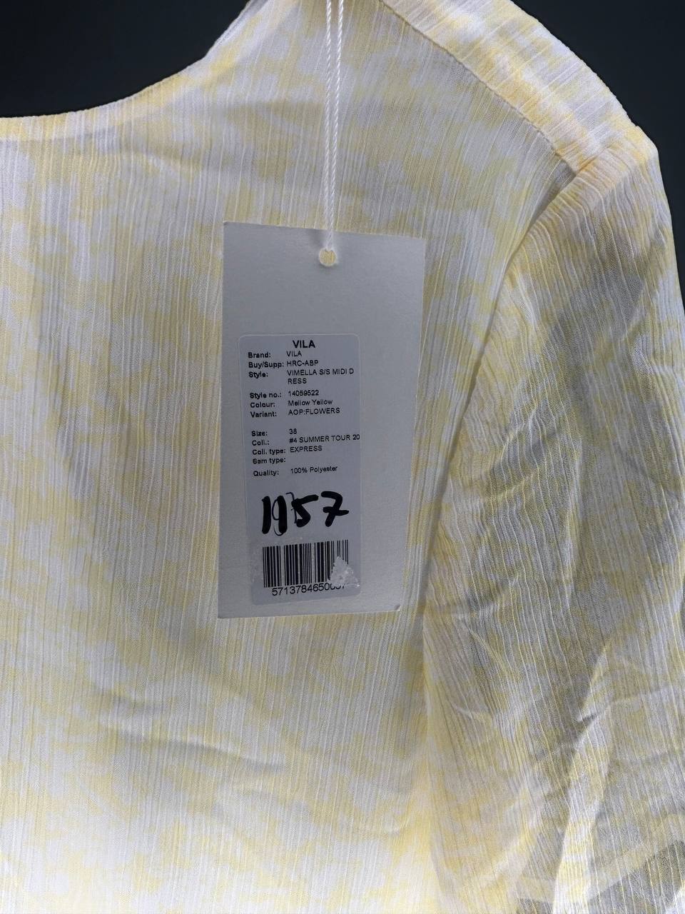 Jurken – Vila – Maat 38 – Geel