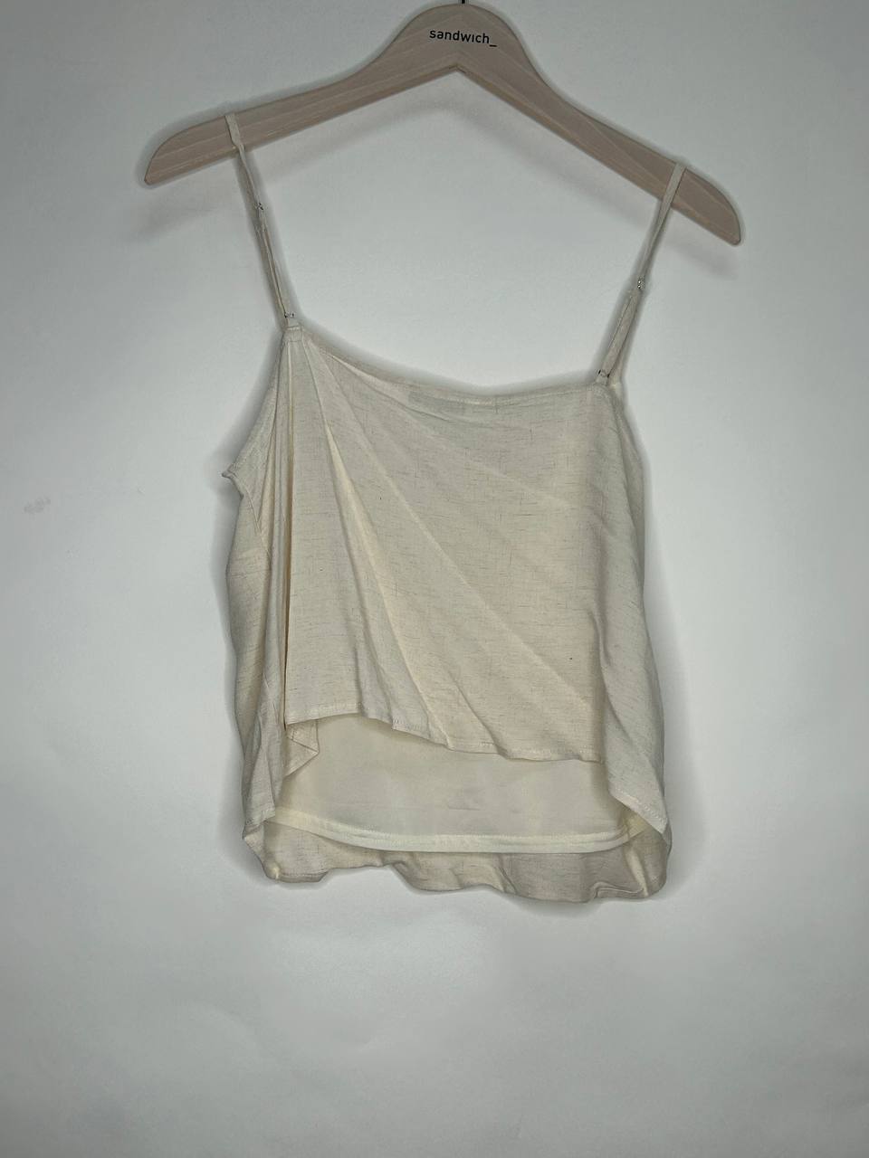 Mouwloze topjes – Only – Maat 38 – Beige