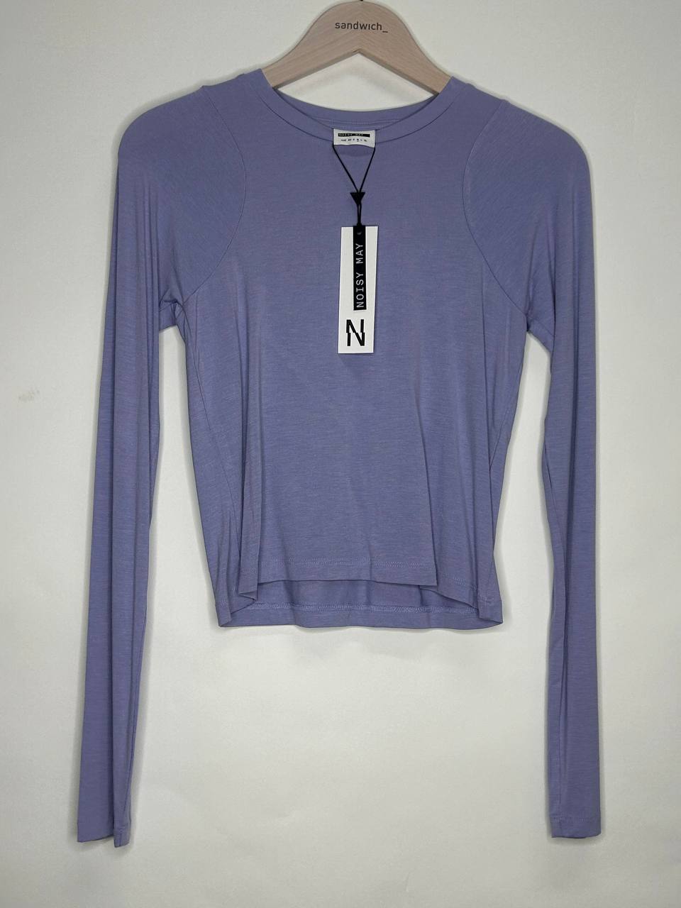 Longsleeves – Noisy May – Maat M – Paars