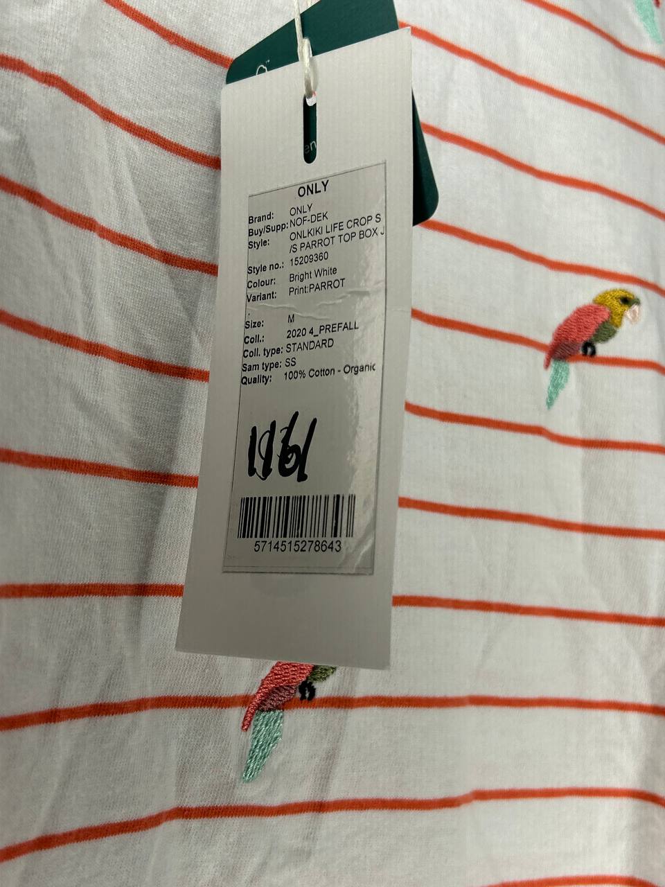 T-Shirts – Only – Maat M – Wit