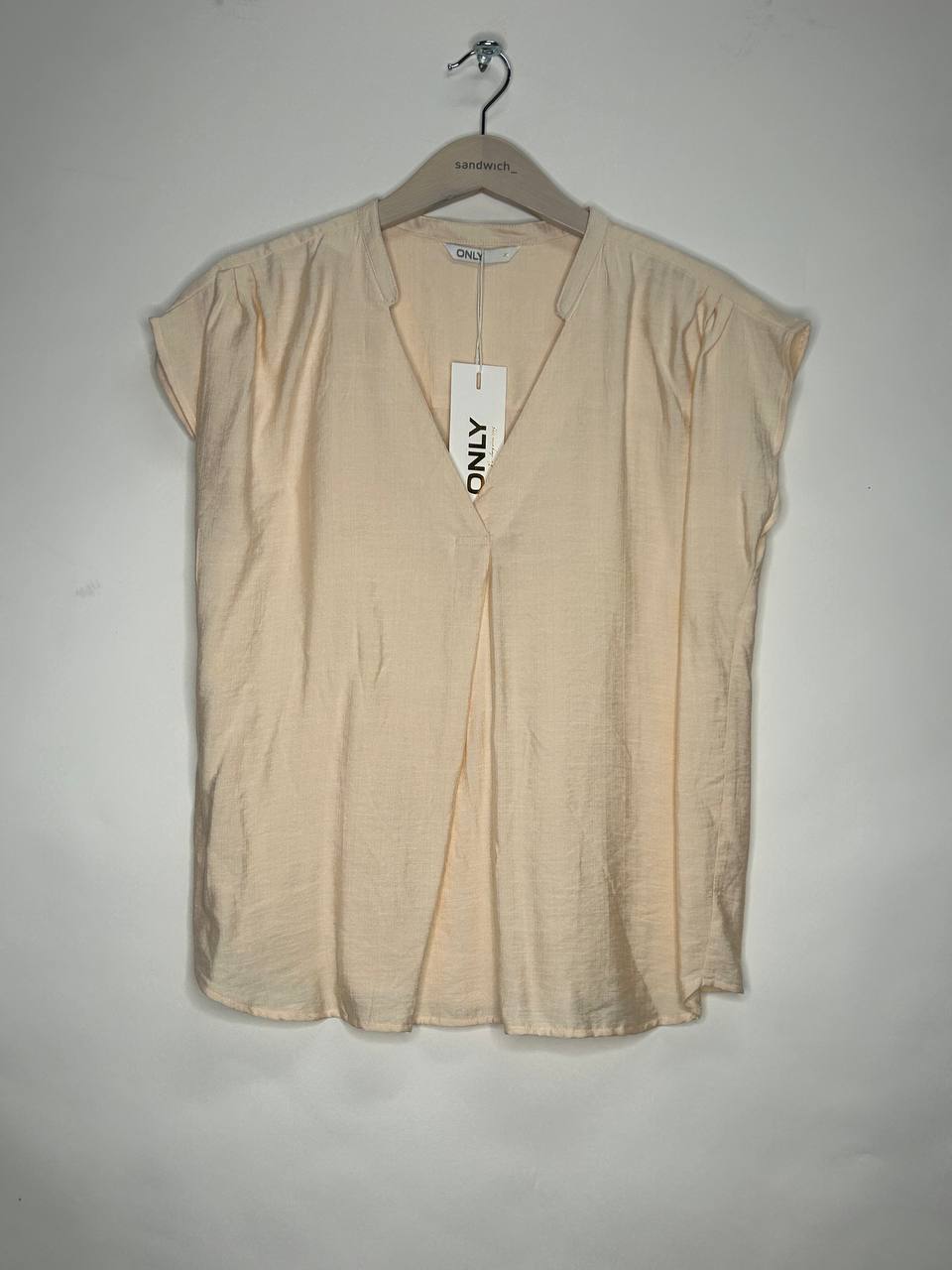 Mouwloze topjes – Only – Maat M – Beige