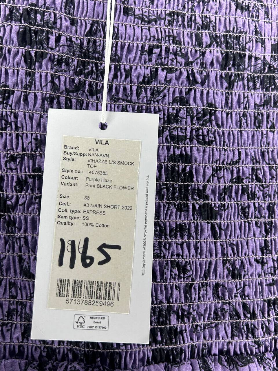 Topjes & Shirts – Vila – Maat 38 – Paars