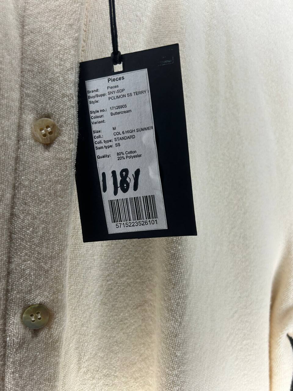 Jurken – Pieces – Maat M – Beige