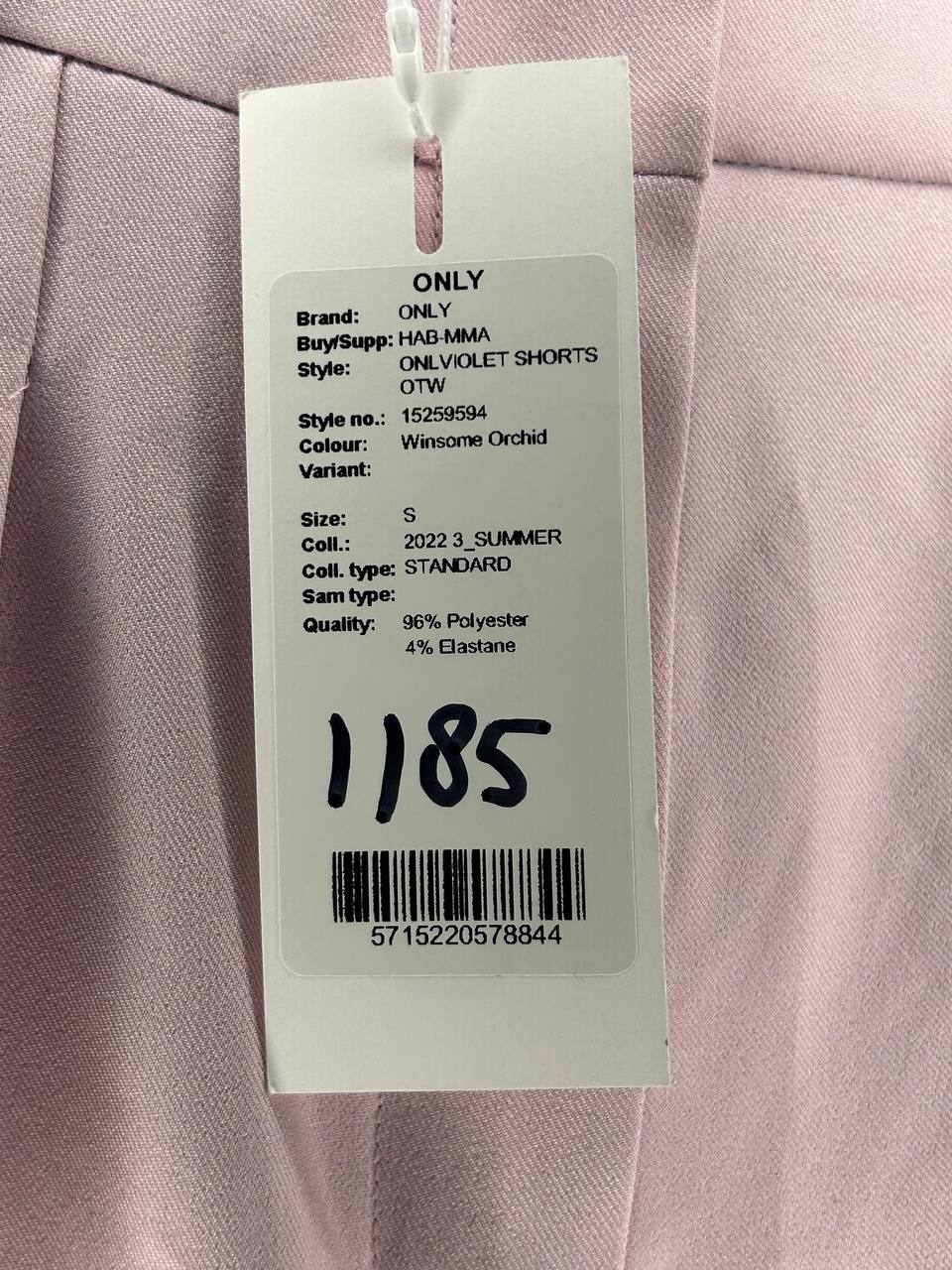 Korte broeken – Only – Maat S – Roze