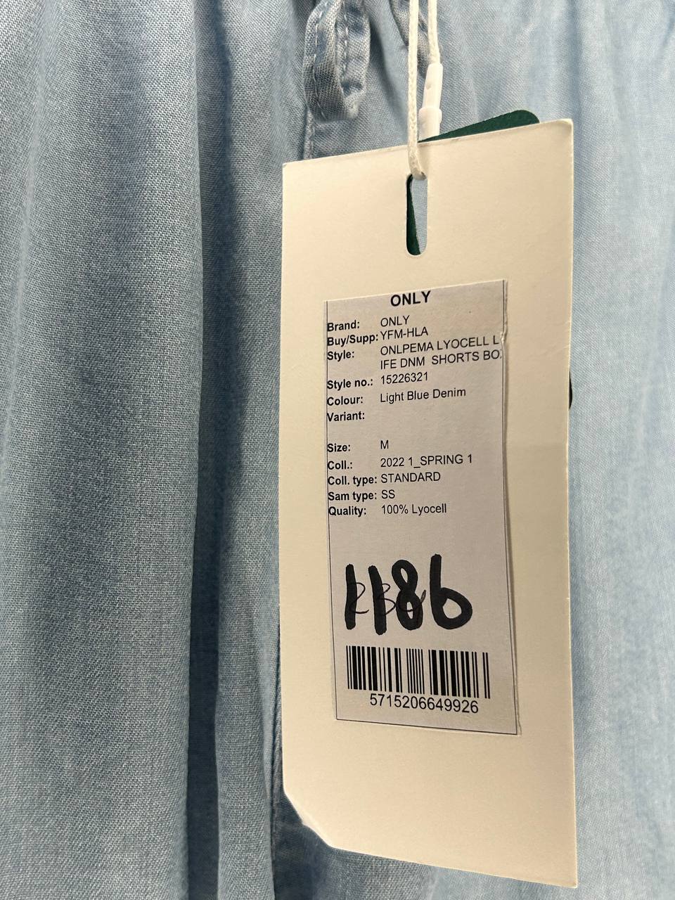 Korte broeken – Only – Maat M – Blauw