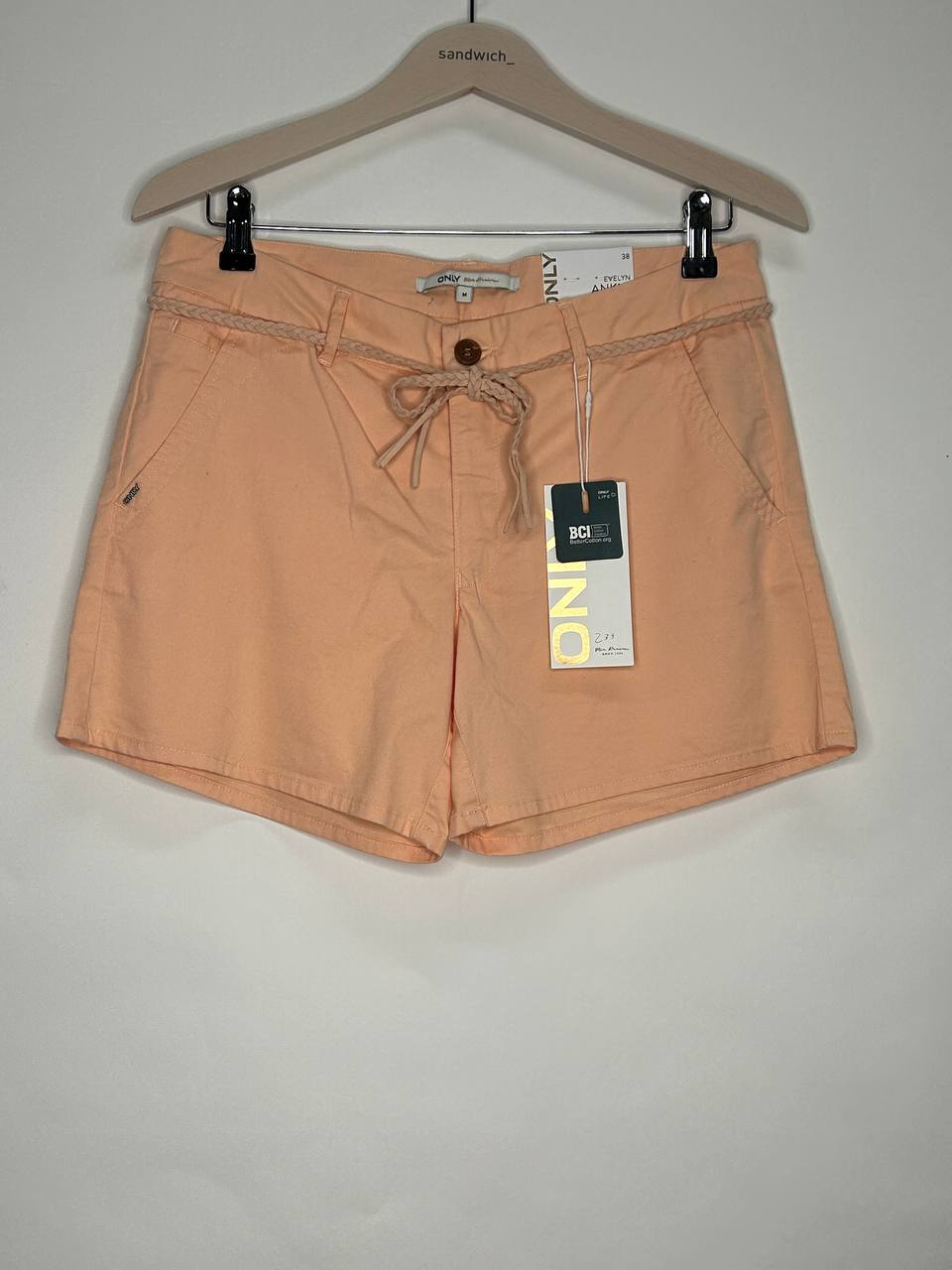 Korte broeken – Only – Maat M – Perzik