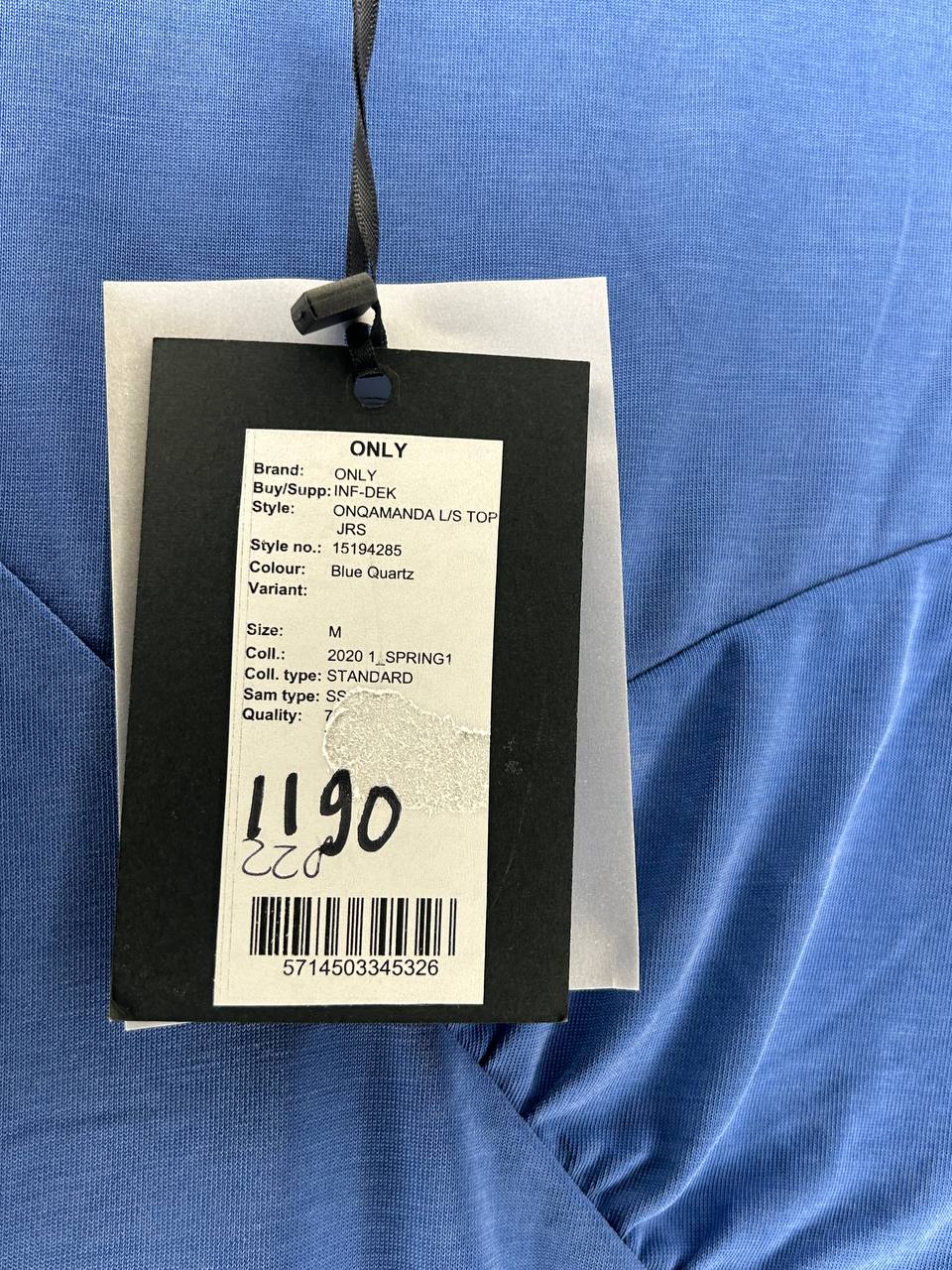 Longsleeves – Only – Maat M – Blauw