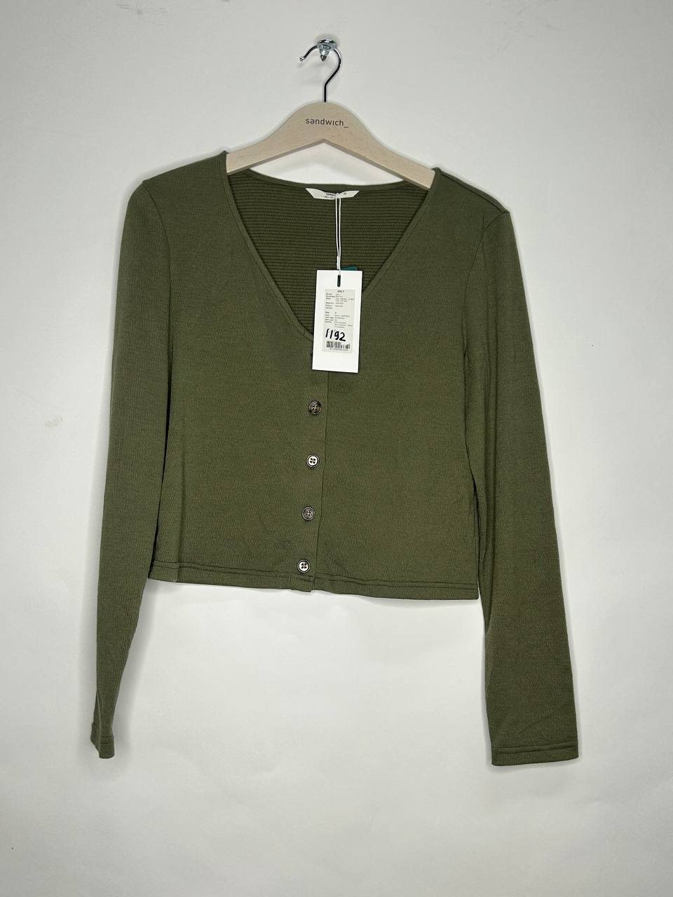 Topjes & Shirts – Only – Maat M – Groen