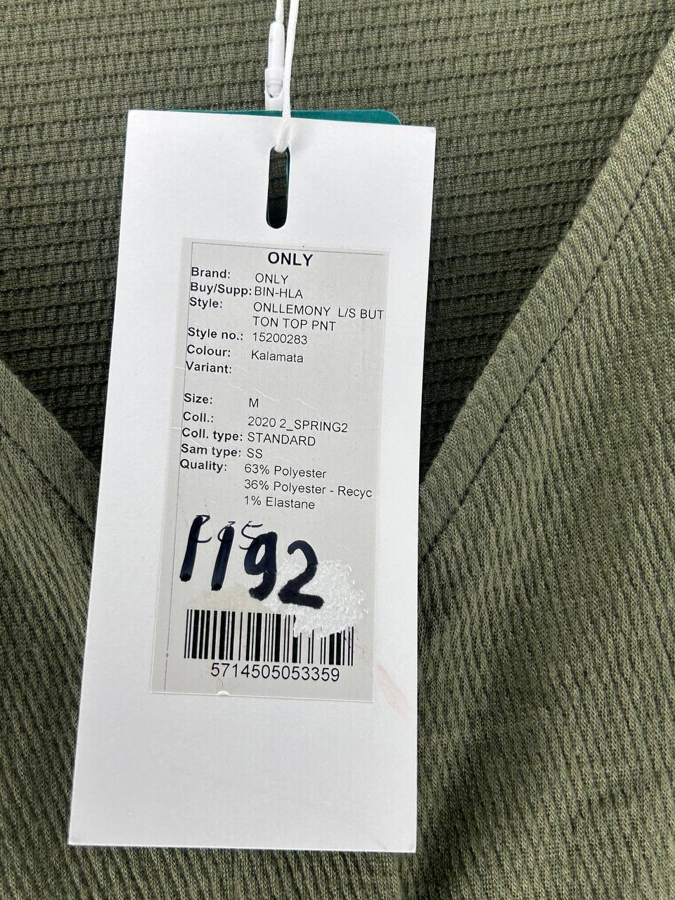Topjes & Shirts – Only – Maat M – Groen