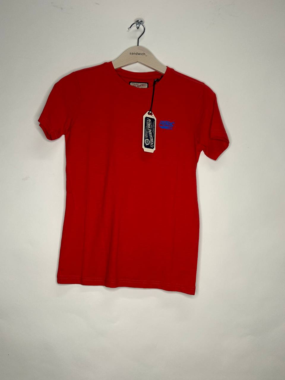 T-Shirts – Petrol – Maat 152 – Rood