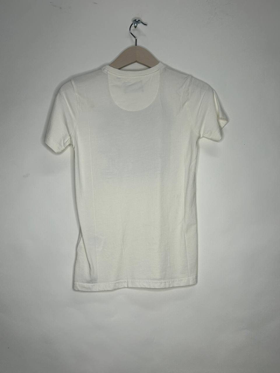 T-Shirts – Petrol – Maat 152 – Wit