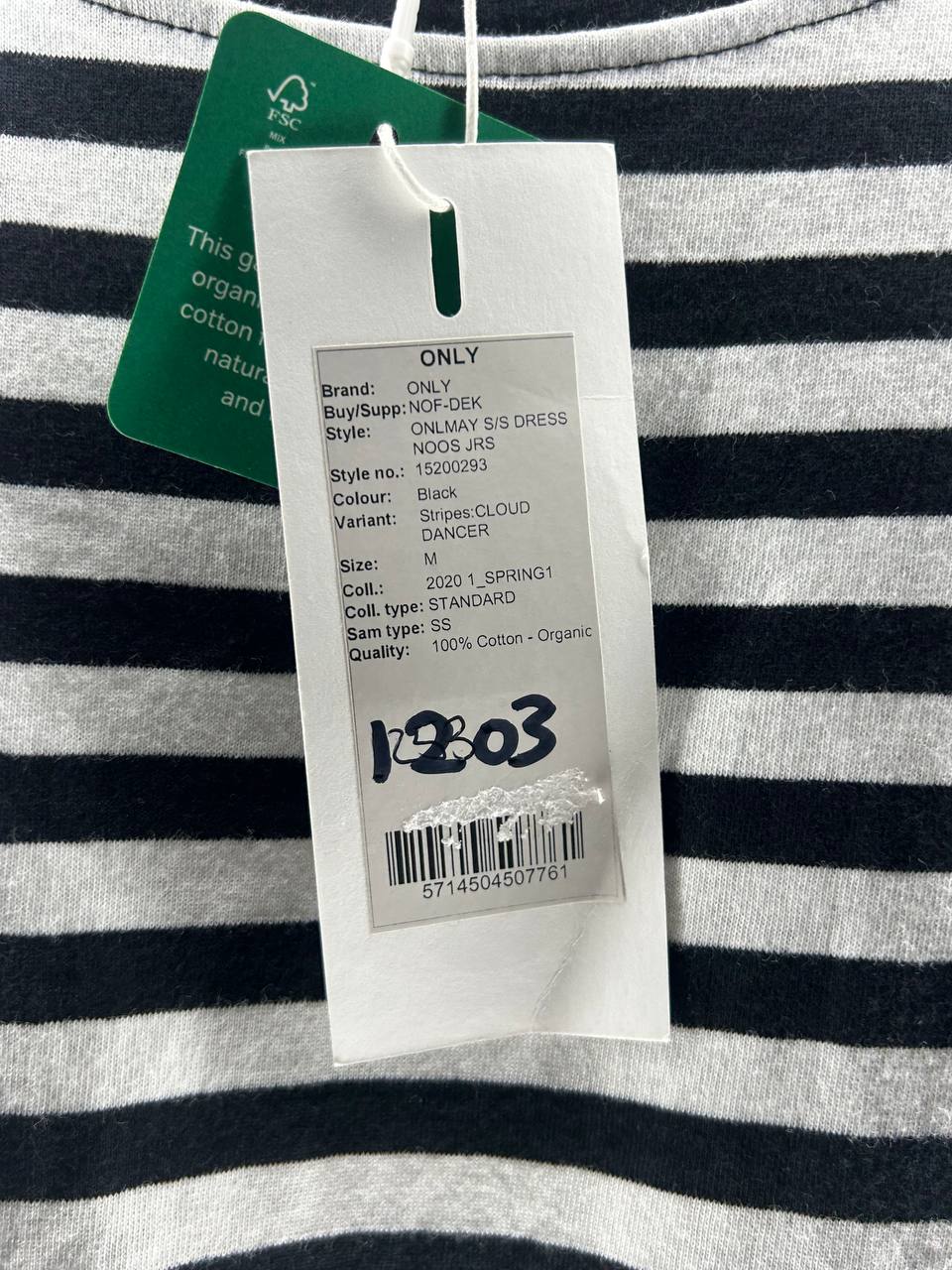 Zomerjurken – Only – Maat M – Zwart