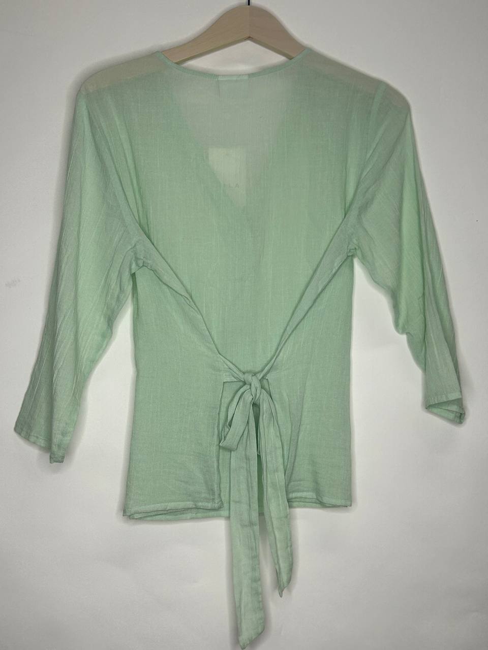 Topjes & Shirts – Vila – Maat 38 – Groen