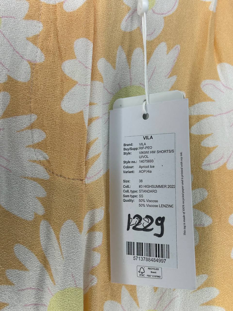 Korte broeken – Vila – Maat 38 – Oranje