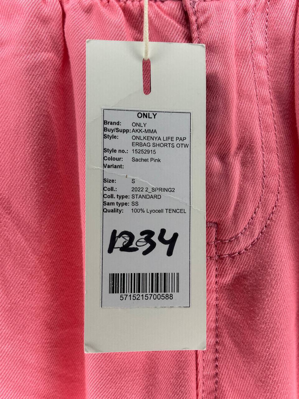 Korte broeken – Only – Maat S – Roze