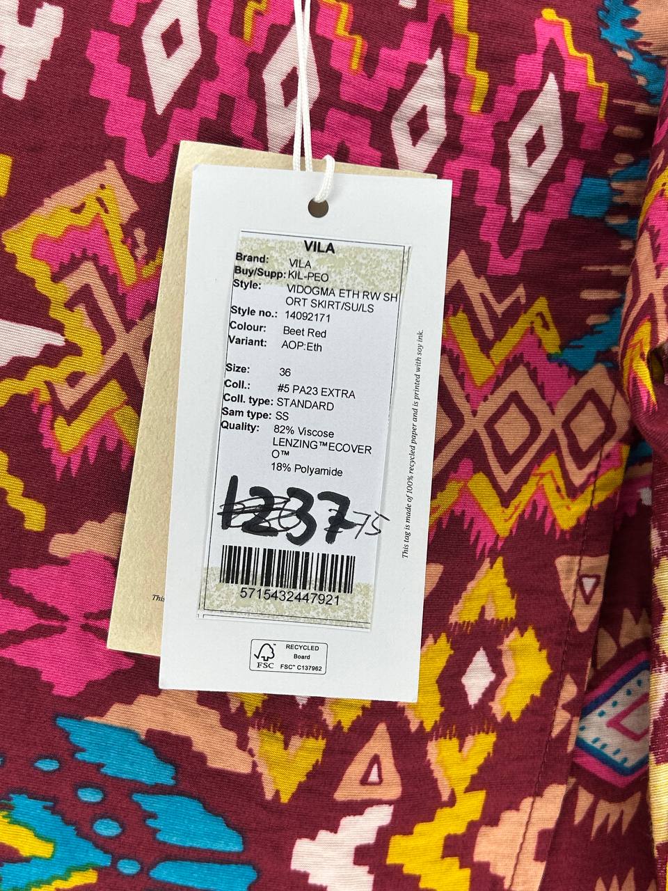 Rokken – Vila – Maat 36 – Rood