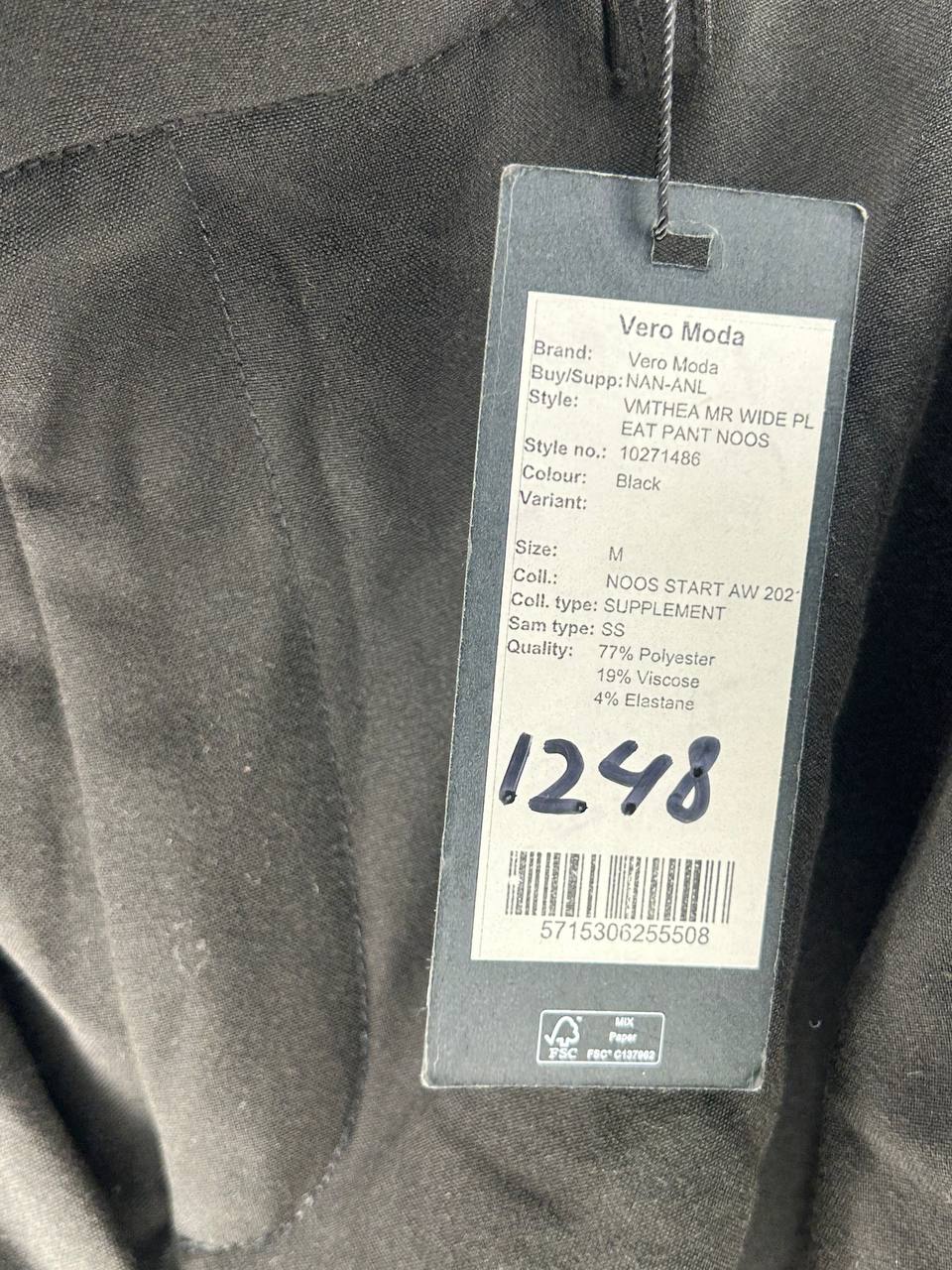 Broeken – Vero Moda – Maat M – Zwart