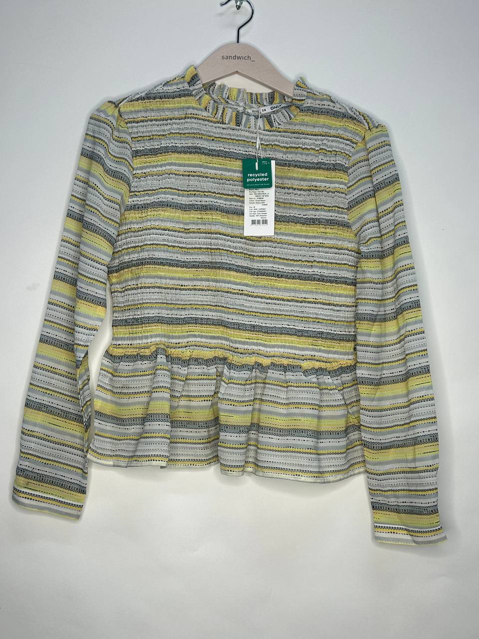 Topjes & Shirts – Only – Maat 38 – Geel