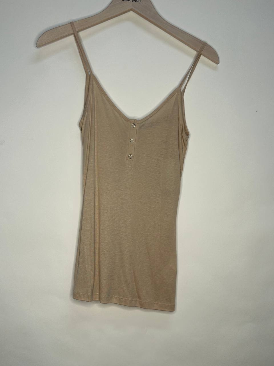 Mouwloze topjes – Vero Moda – Maat M – Beige