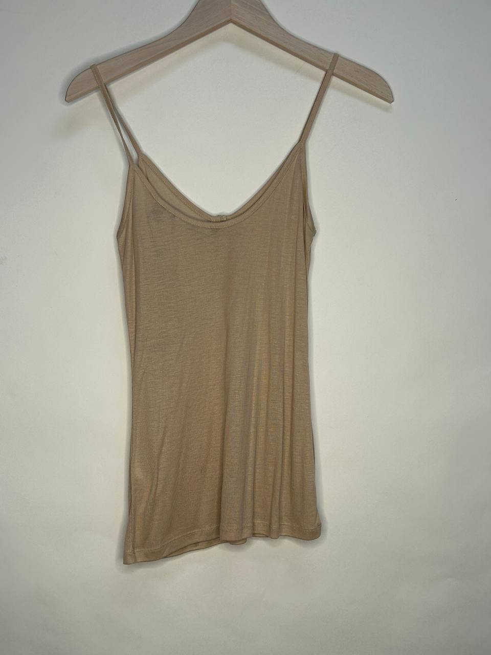 Mouwloze topjes – Vero Moda – Maat M – Beige