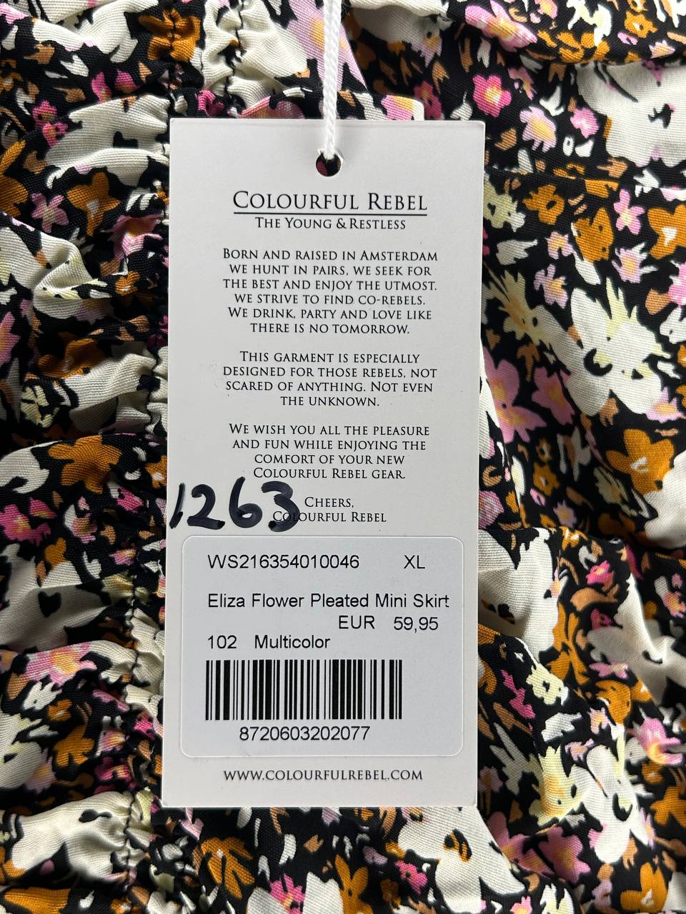 Rokken – Colourful Rebel – Maat XL – Wit