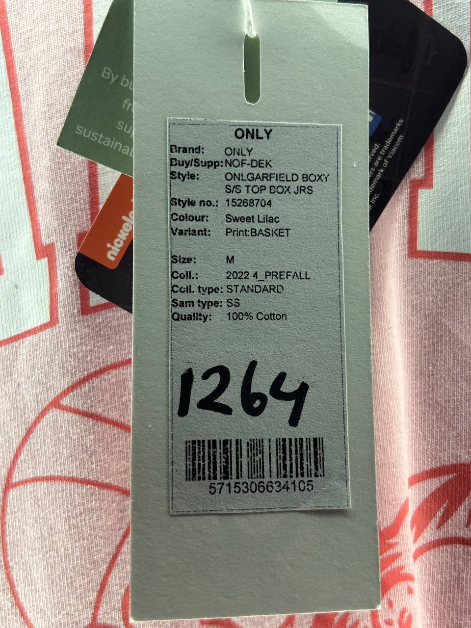 T-Shirts – Only – Maat M – Roze