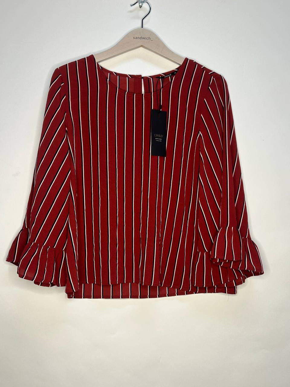 Topjes & Shirts – Only – Maat 38 – Rood