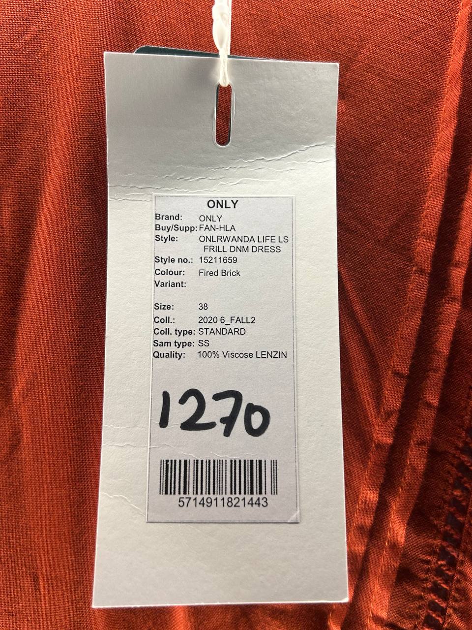 Middellange jurken – Only – Maat 38 – Rood