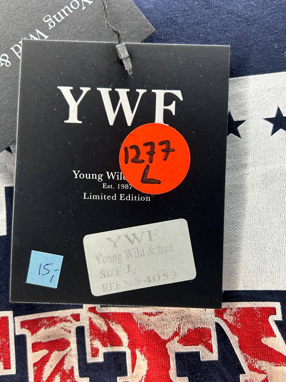 T-Shirts – Ywf – Maat L – Blauw