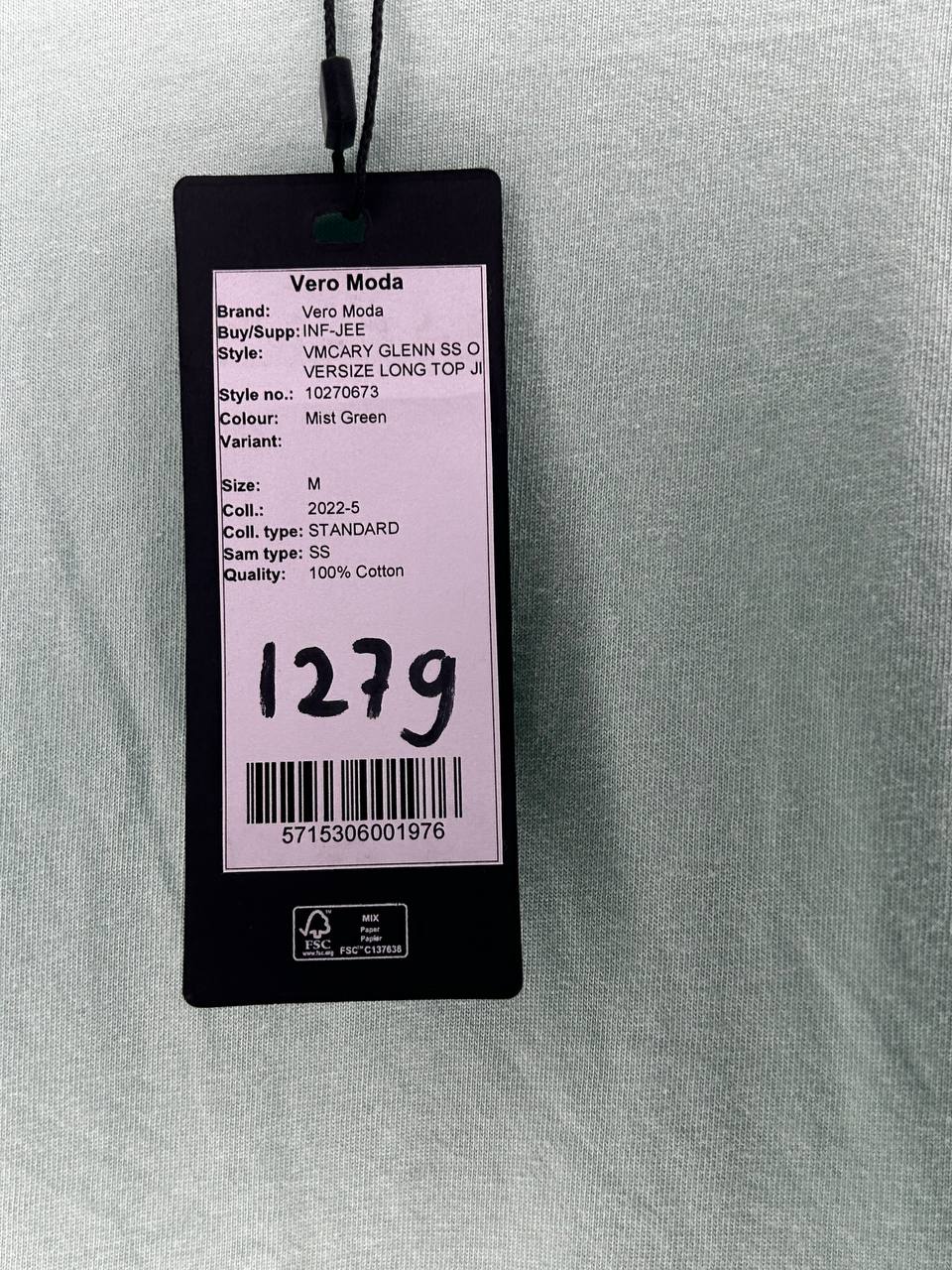 T-Shirts – Vero Moda – Maat M – Groen