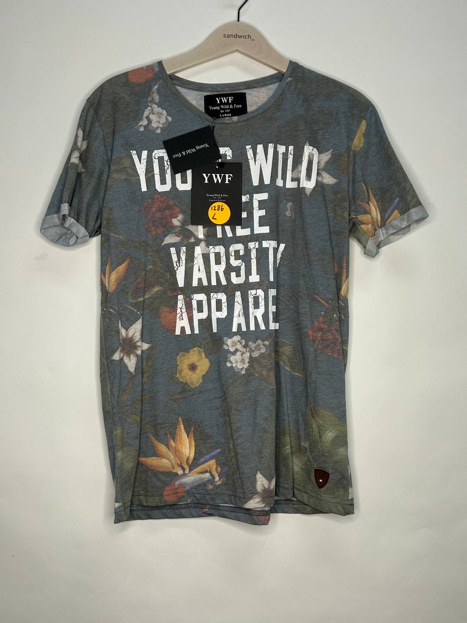 T-Shirts – Ywf – Maat L – Blauw