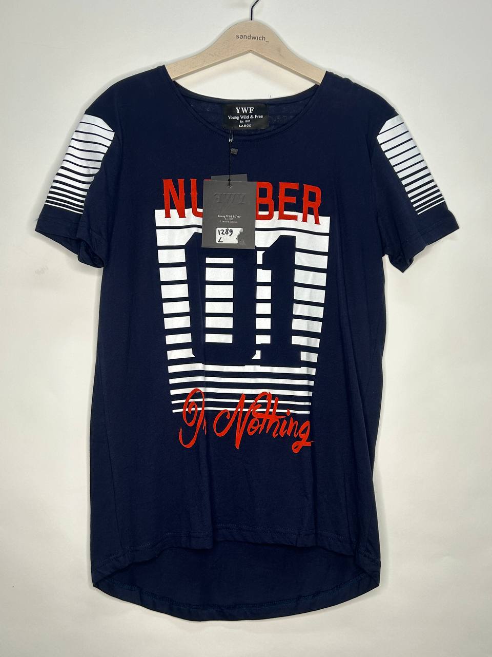 T-Shirts – Young Wild & Free – Maat L – Blauw