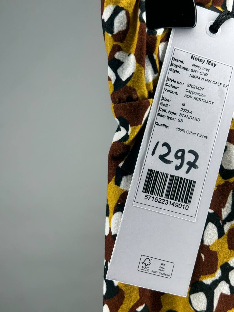 Lange rokken – Noisy May – Maat M – Geel