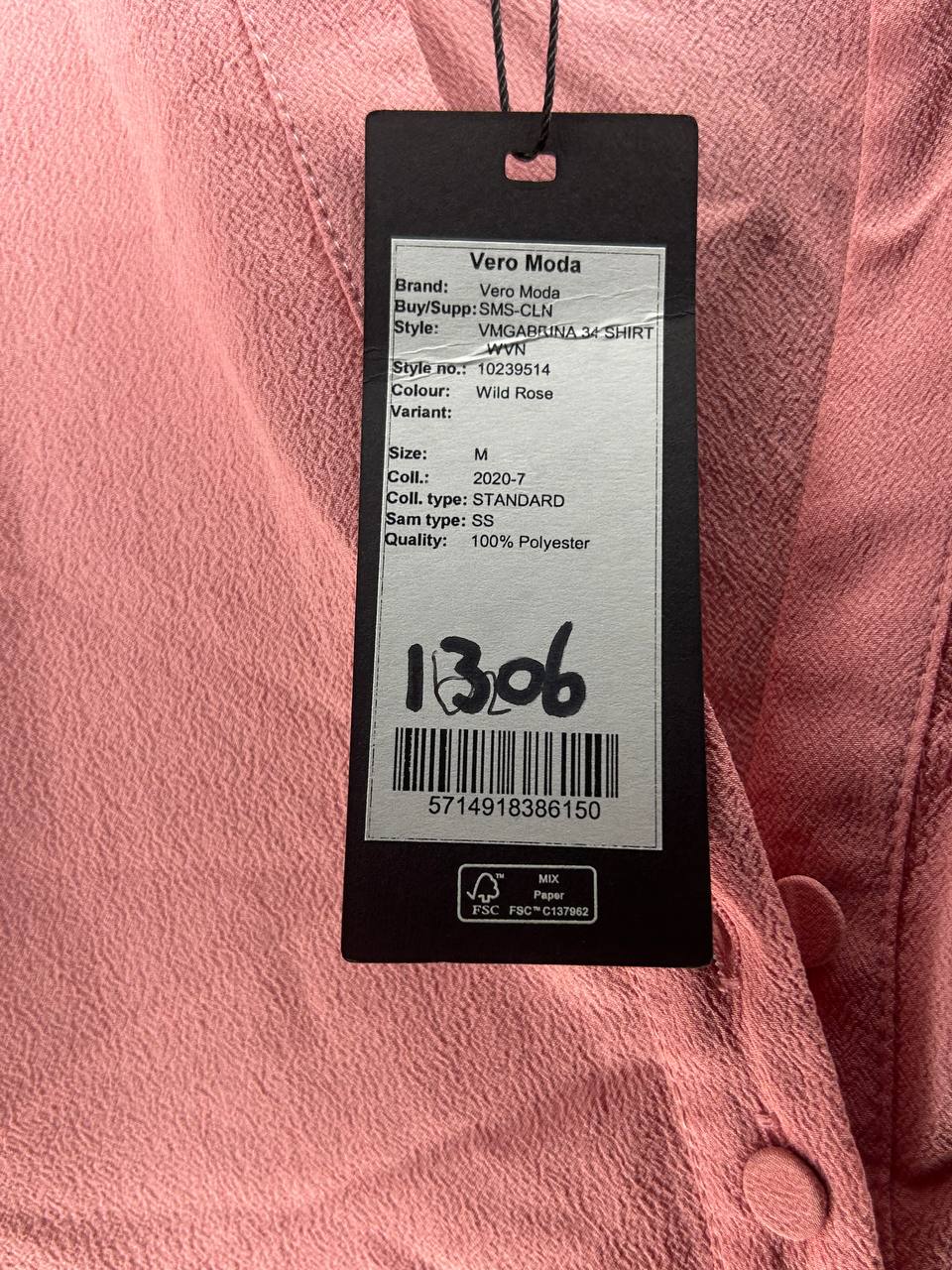 Blouses – Vero Moda – Maat M – Roze