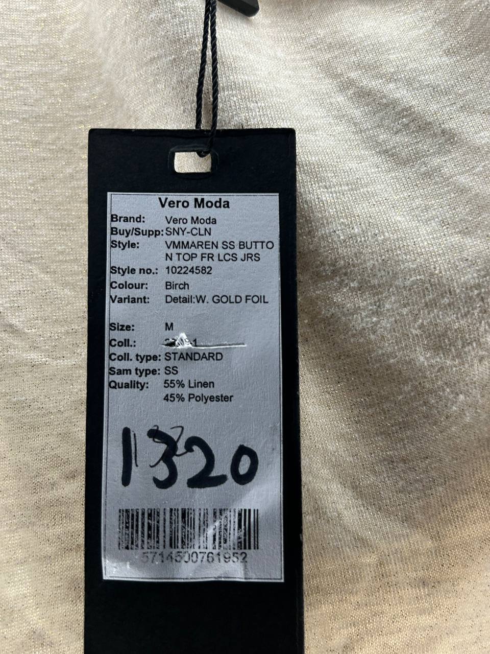 Hoodies & Sweatshirts – Vero Moda – Maat M – Beige