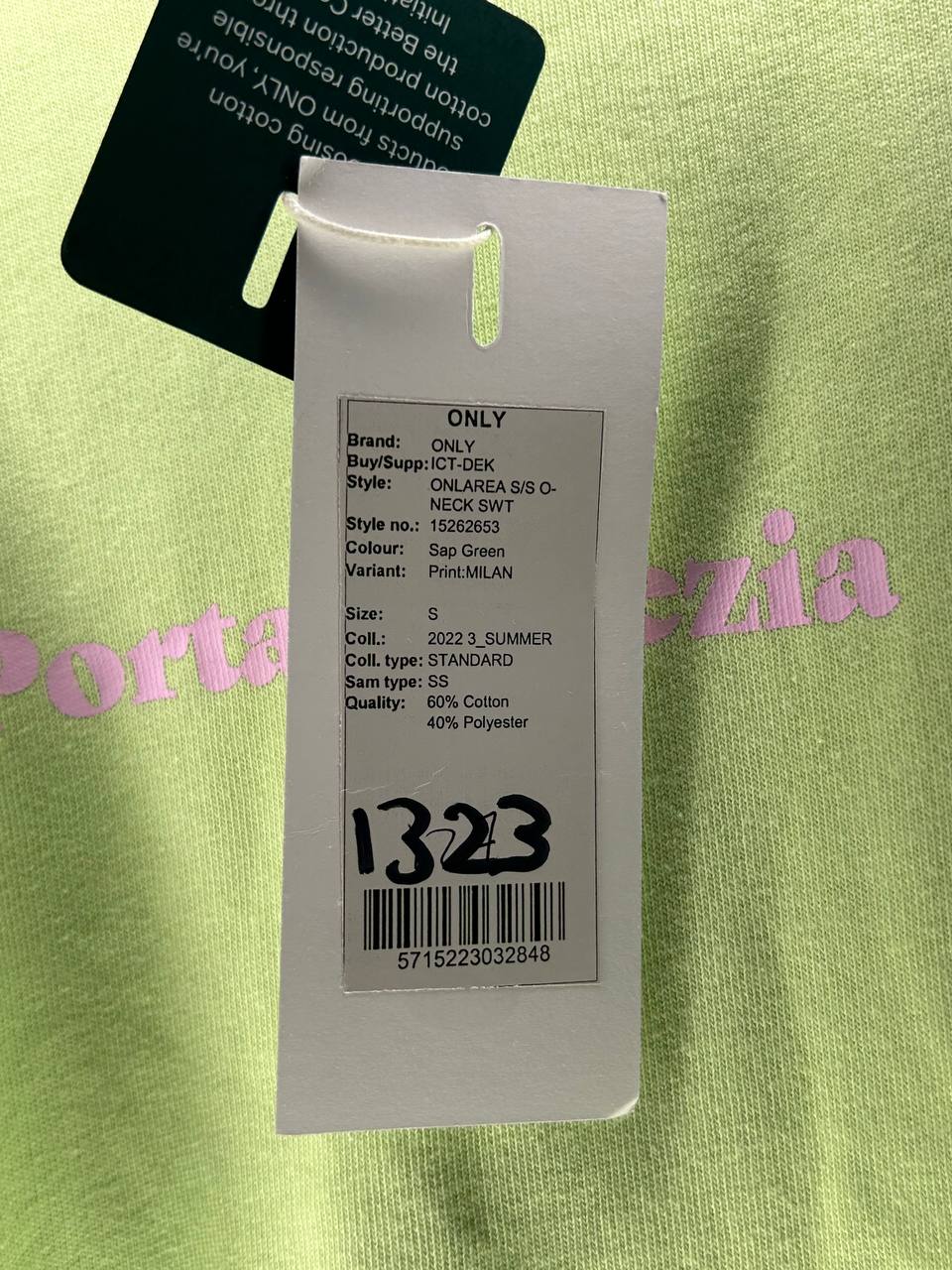 Crop tops – Only – Maat S – Groen