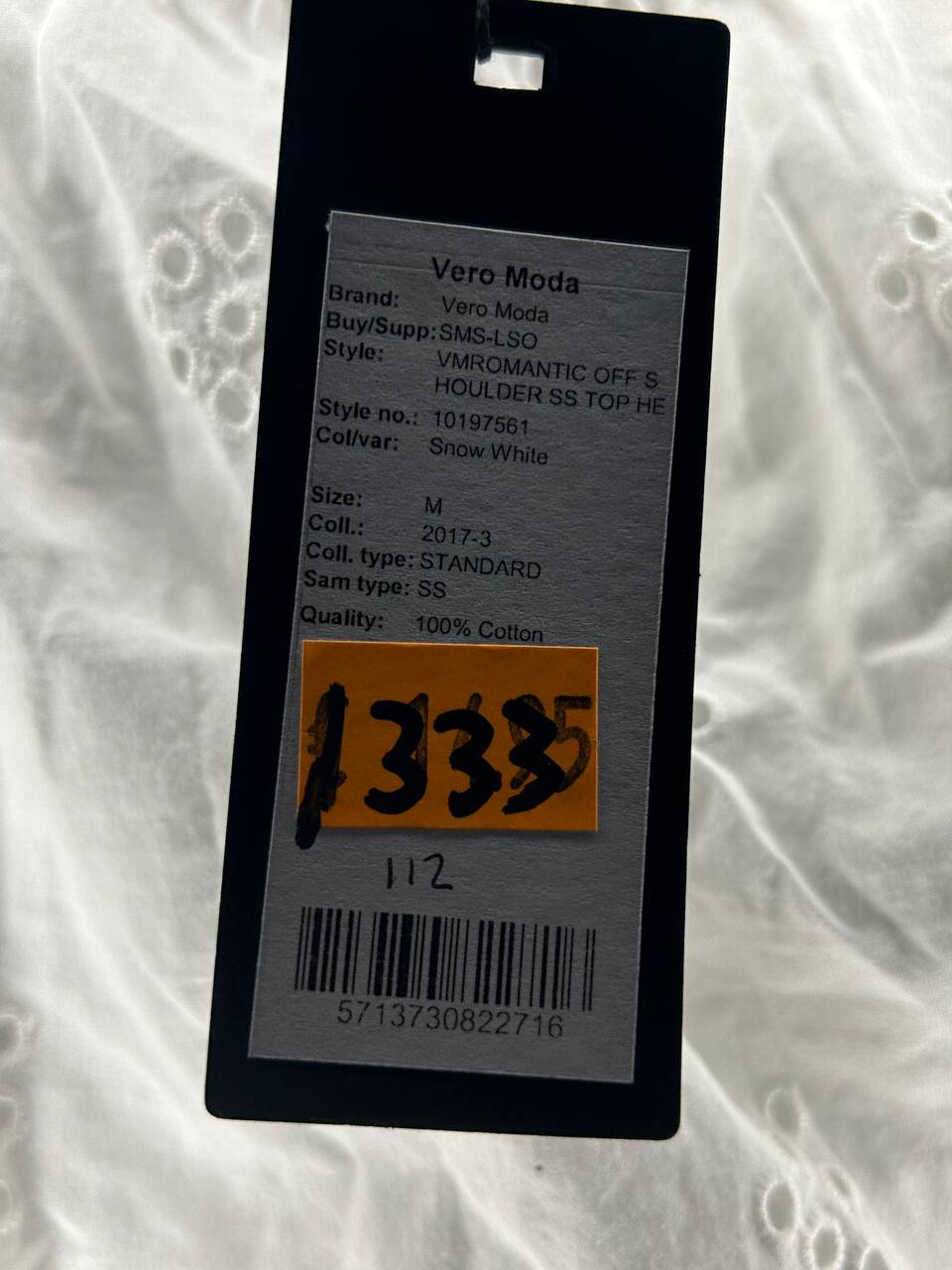 Mouwloze topjes – Vero Moda – Maat M – Wit