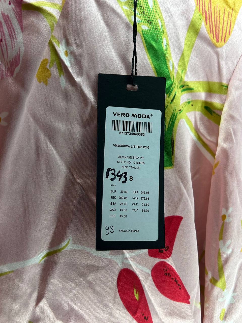 Blouses – Vero Moda – Maat S – Roze