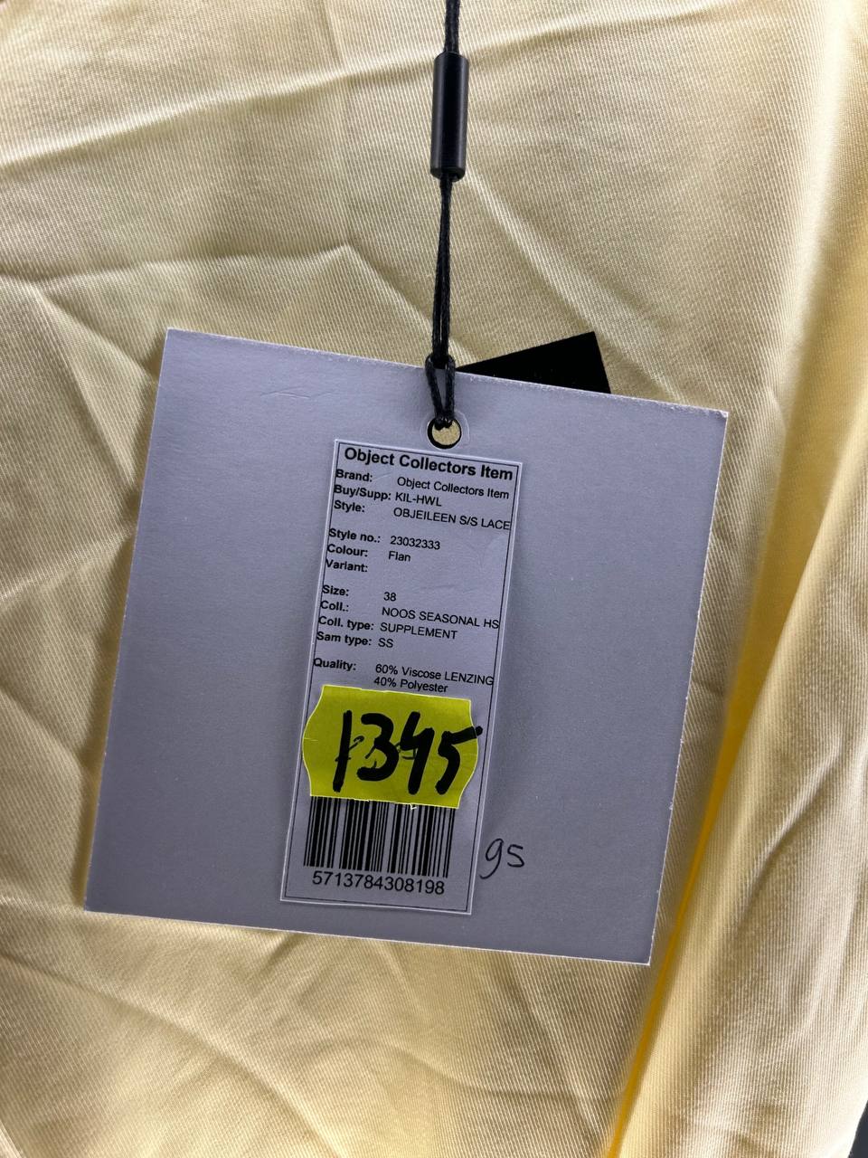 Zomerjurken – Object Collectors Item – Maat 38 – Geel