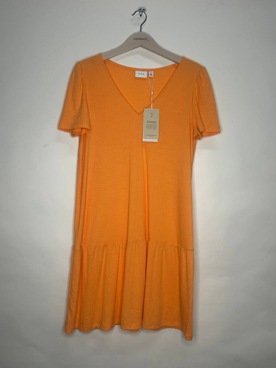 Zomerjurken – Vila – Maat M – Oranje